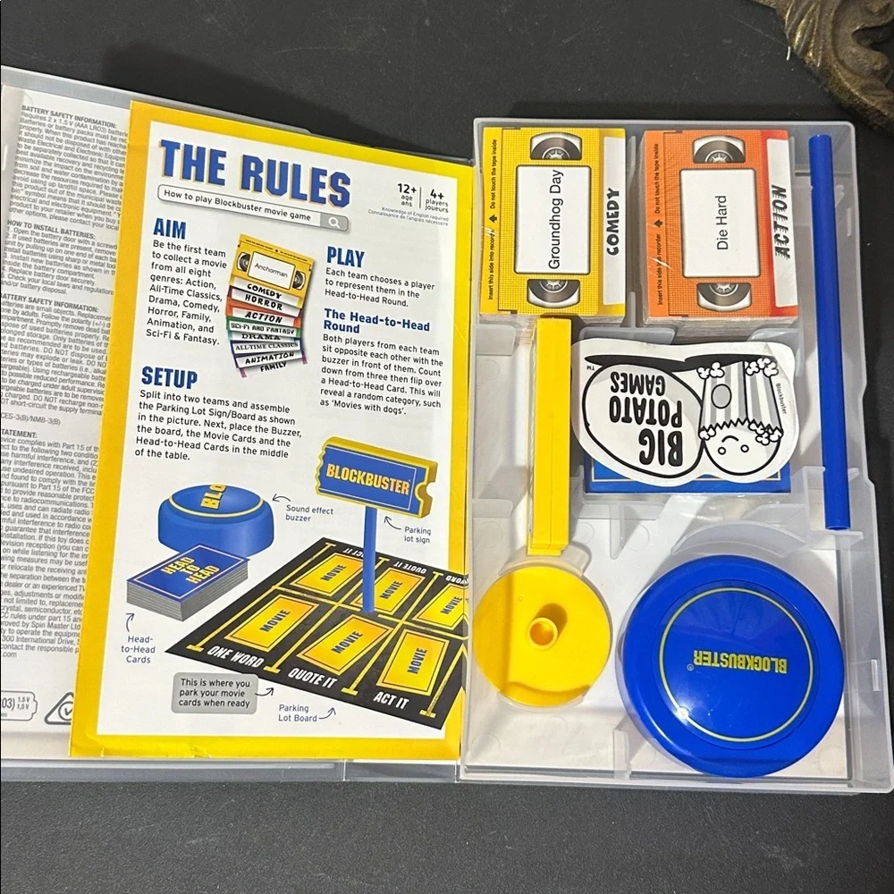 Blockbuster movie game